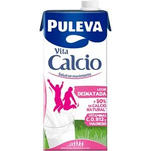 Leche desnatada con calcio 1 l