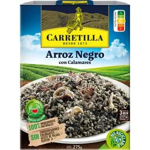 Arroz negro con calamares 300 g