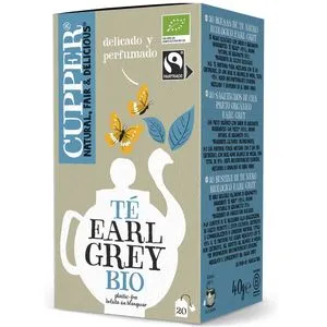 Infusión té negro classic earl grey Bio 20 sobres