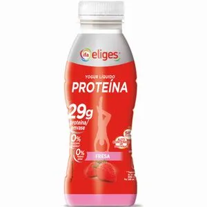 Yogur líquido protéico sabor fresa 400 g