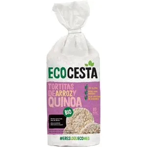 Tortitas ecológicas de arroz y quinoa 120 g