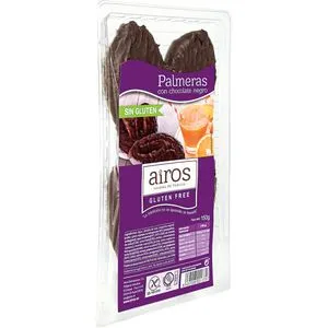 Palmera de chocolate sin gluten 2 unidades