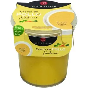 Crema de pollo y verduras 400 ml