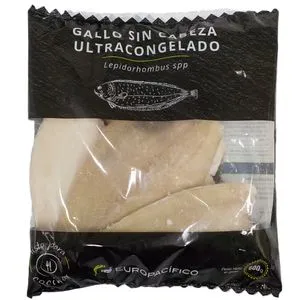 Gallo sin cabeza ultracongelado 600g