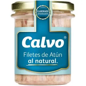 Filetes de atún al natural 180 g