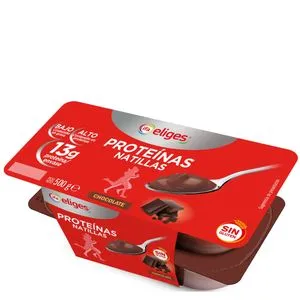 Natilla de chocolate proteína 4x125 g