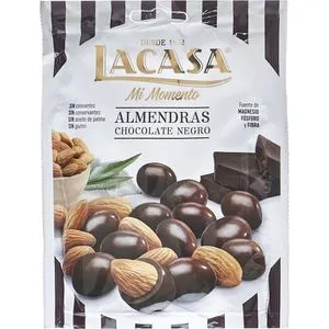 Bonbones de almendras 70% 125g