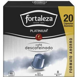 Café descafeinado platinium 20 capsulas
