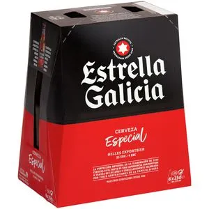 Cerveza botella 6x25cl