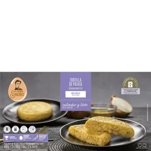 Tortilla de patata con cebolla 2 unidades 400 g