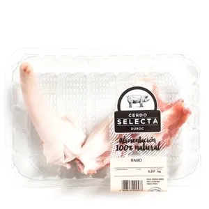 Rabos de cerdo Duroc (600 g aprox)