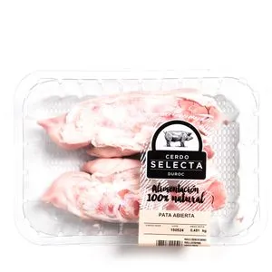Patas de cerdo Duroc bandeja (500 g aprox)