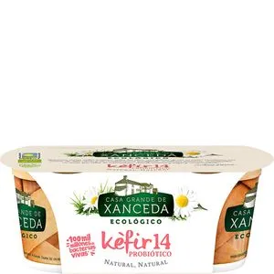 Kéfir ecológico probiótico natural 2x125 g