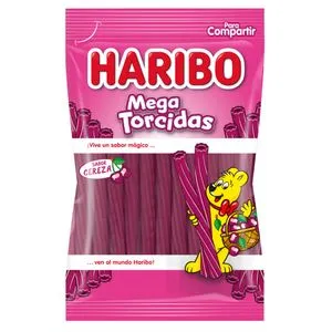 Regaliz mega torcidas sabor cereza 160 g