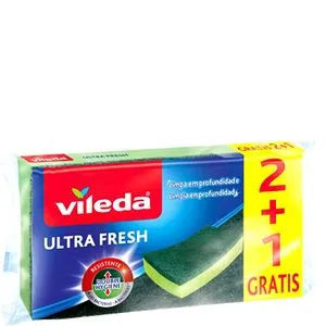Estropajo fibra 2+1 unidades