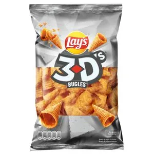 Conos 3D sabor queso 100 g