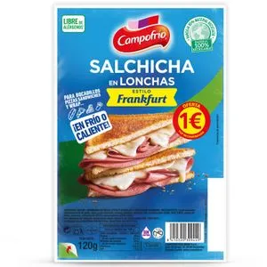 Salchicha en lonchas 120 g