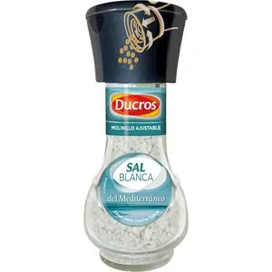Sal blanca mediterránea 90 g