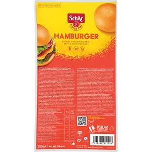 Pan de hamburguesa sin gluten 300 g
