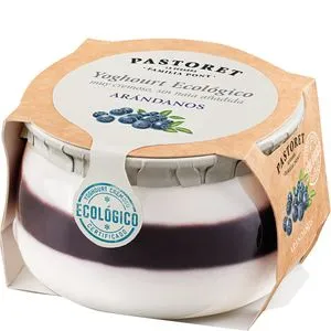 Yogur ecológico con arándanos 135 g