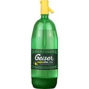 Agua con gas sifón con cabezal 1,5 l