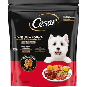 Pienso perros adultos con ternera y aves 1,4 kg