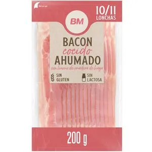 Bacon ahumado en lonchas 200 g