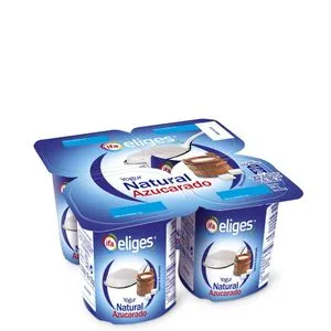 Yogur natural azucarado 4x125 g