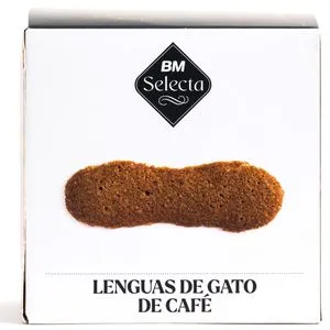 Lenguas de gato de café 120 g