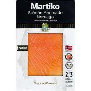 Salmón ahumado 80 g