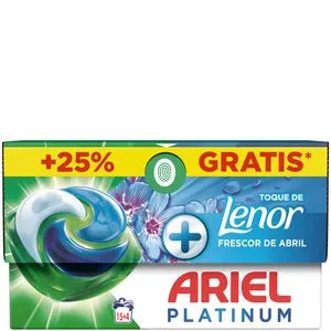 Detergente líquido pods frescor 15+4 lavados