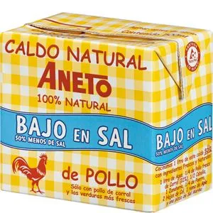 Caldo de pollo reducido en sal 500 ml