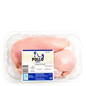 Pechuga de pollo entera bandeja (500 g aprox)