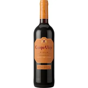 Vino tinto Rioja reserva 0,75 l