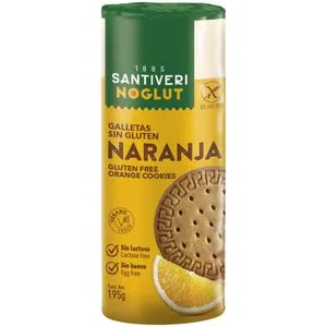 Galleta de naranja sin gluten 195 g