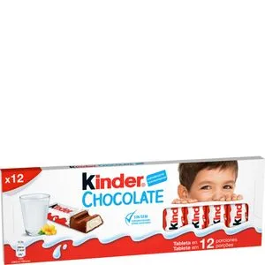 Chocolate con leche 12 unidades