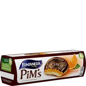 Galleta PIMS de chocolate y naranja 150 g
