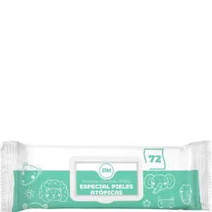 Toallitas húmedas baby piel atópica 72 unidades