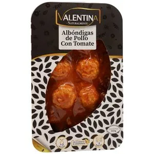 Albóndigas de pollo con tomate natural 300gr