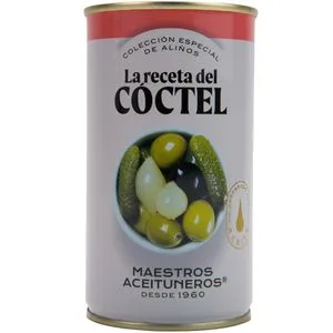 Cóctel de aceitunas y encurtidos 350 g