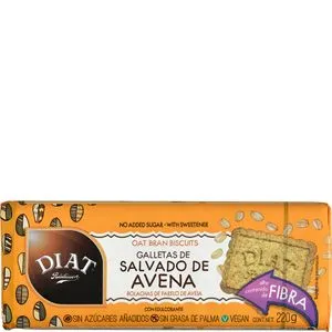 Galleta de salvado de avena 220 g