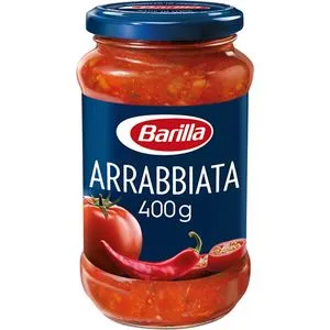 Salsa de tomate arabbiata sin gluten 400 g