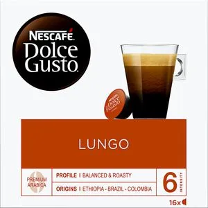 Café lungo 16 cápsulas