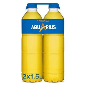 Bebida isotónica de naranja 2x1,5 l
