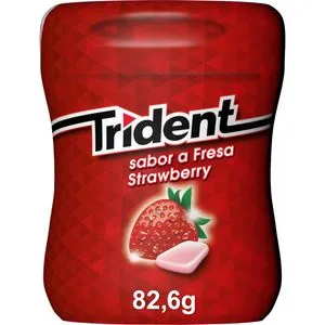Chicles sabor fresa 82g