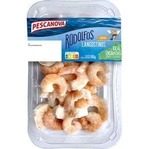 Langostino cocido y pelado congelado 180 g