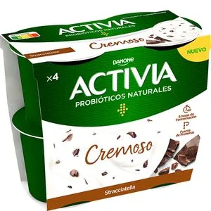 Yogur bífidus cremoso stracciatella 4x115 g