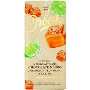 Chocolate negro con caramelo y flor de sal 125 g