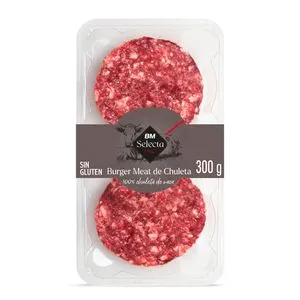 Burger meat chuleta de vaca 300 g