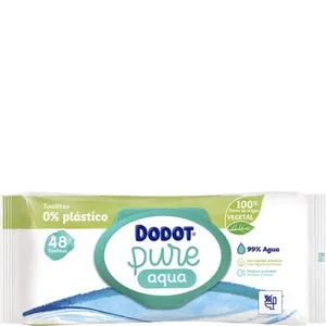 Toallitas húmedas Cuidado Total Aqua 48 unidades